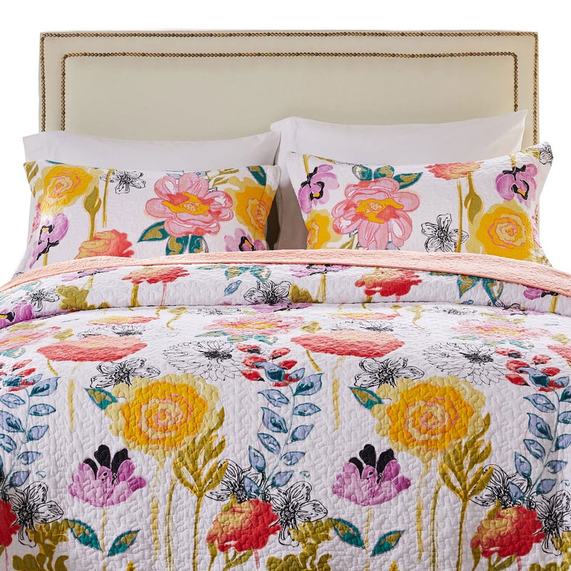 Greenland Home Fashions وسادة أحلام الماء من جرينلاند هوم فاشن، كينغ، متعددة الألوان - Image 1